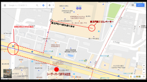 台北駅までの導線MAP