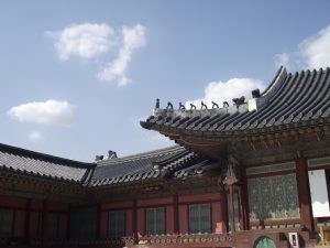 韓国宮殿の編集前の画像２