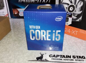 intelの第10世代CPU Core i5 10400