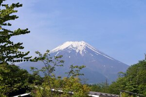 グランドーム富士忍野 からの富士山